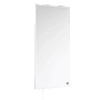 Weiße Könighaus Infrarotheizung P-Serie 1000W mit Kabelausgang oben links für Elektrische Heizgeräte.