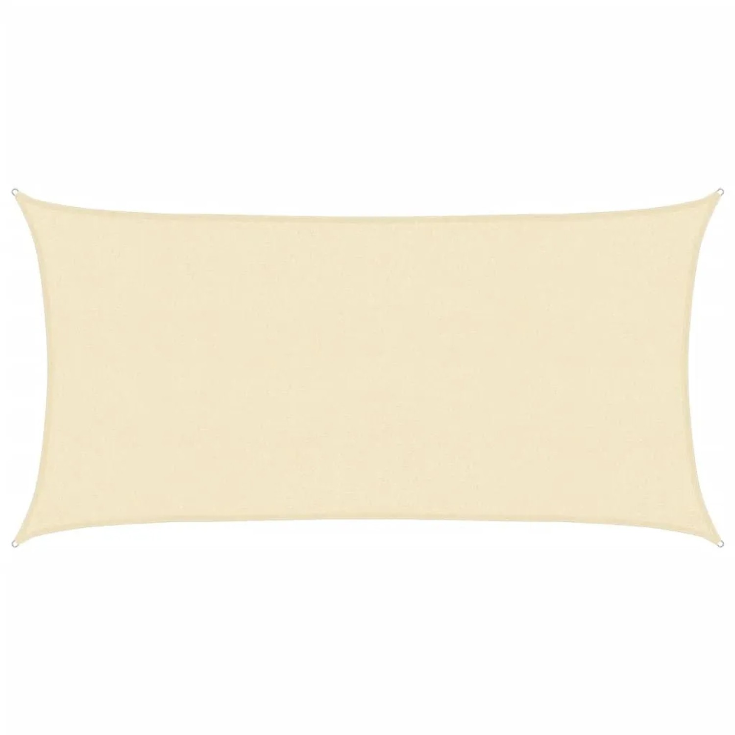 vidaXL Sonnensegel 160 g/m² Creme 2x3,5 m HDPE 311173