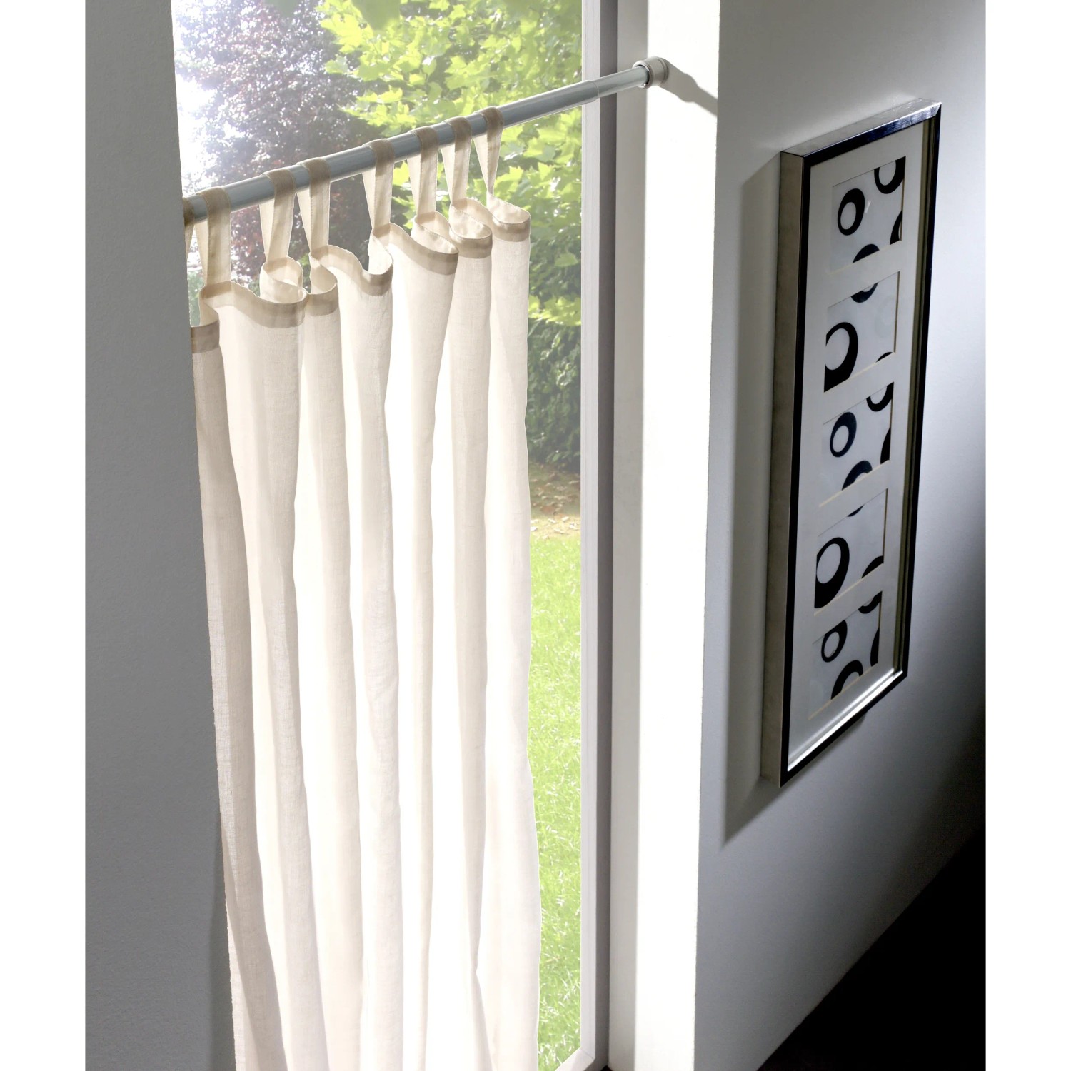Gardinia Klemmstange Gardine Ø 23/26 mm 125-220 cm Nickel-Optik kaufen bei OBI