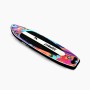 Suprfit SUP Board Water Marble, buntes Stand Up Paddle Board mit orange, türkis, blau, violett Design, für Wassersport.