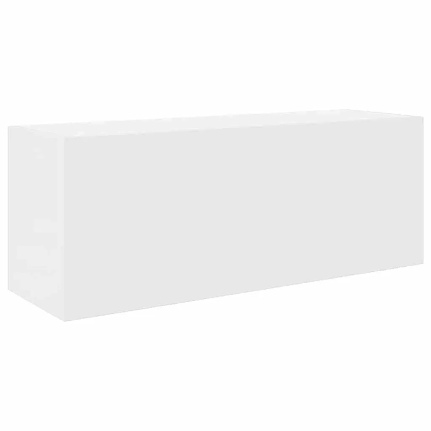 vidaXL Bad-Wandschrank Weiß 80x25x30 cm Holzwerkstoff 860076