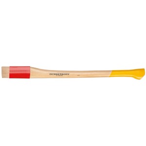 Ochsenkopf Ersatzstiel E-648 H-2500 OX für Axt, Holz, gelb/rot