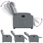 vidaXL Relaxsessel mit Aufstehhilfe Elektrisch Grau Kunstleder 3205059_7