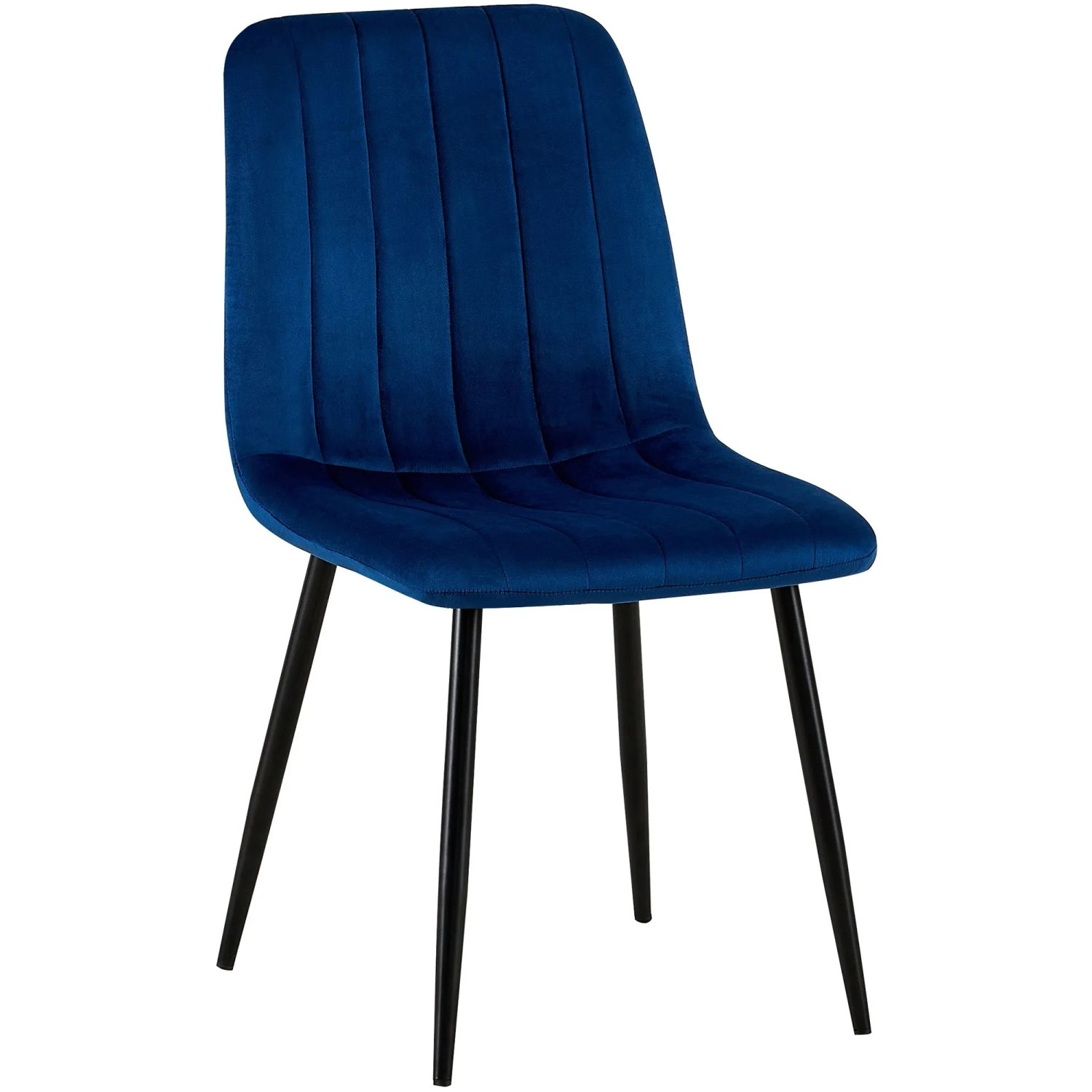 CLP Stuhl Dijon blau/Samt