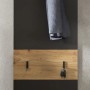Inn.Furn Garderobenpaneel in Grau und Eiche 45 x 165 cm Cooper_2