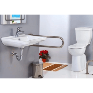 Kreabad Senioren Und Behindertengerechtes Barrierefreies Waschbecken 60x50 Care