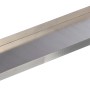 Ubbink Bachlauf Wolga Start Inox, silbernes Edelstahl Bachlauf Element.