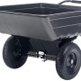 Al-Ko Combi Trailer CT 400 für Rasentraktoren, Anhänger mit Kippfunktion und robusten Reifen.