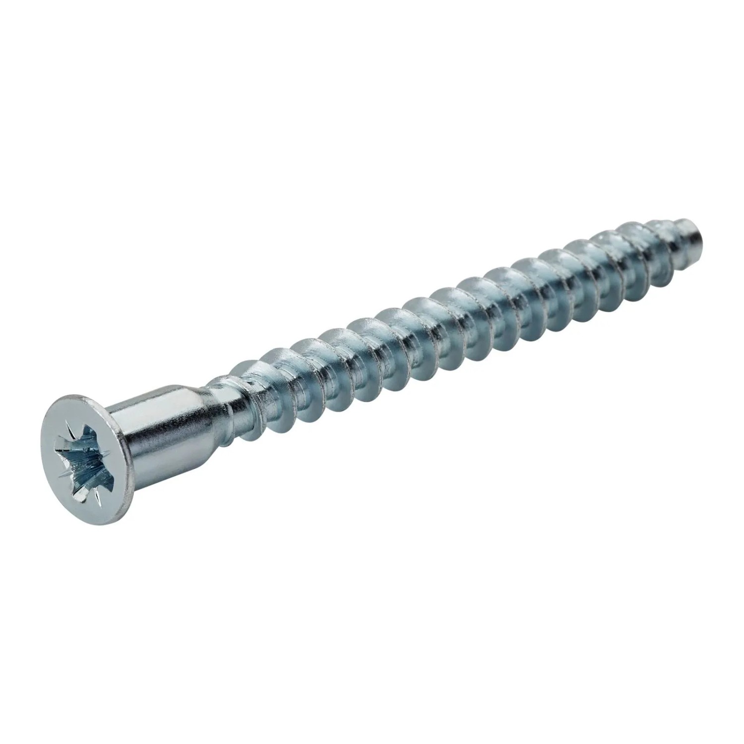 SOTECH 100 Stück Confirmat Schrauben Kreuzschlitz PZ3 6,3 x 50 mm Senkkopf