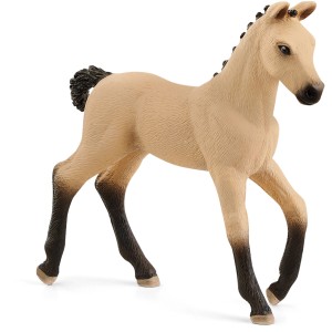 Schleich Horse Club Hannoveraner Fohlen Falbe, detailgetreue Spielfigur für Kinder.