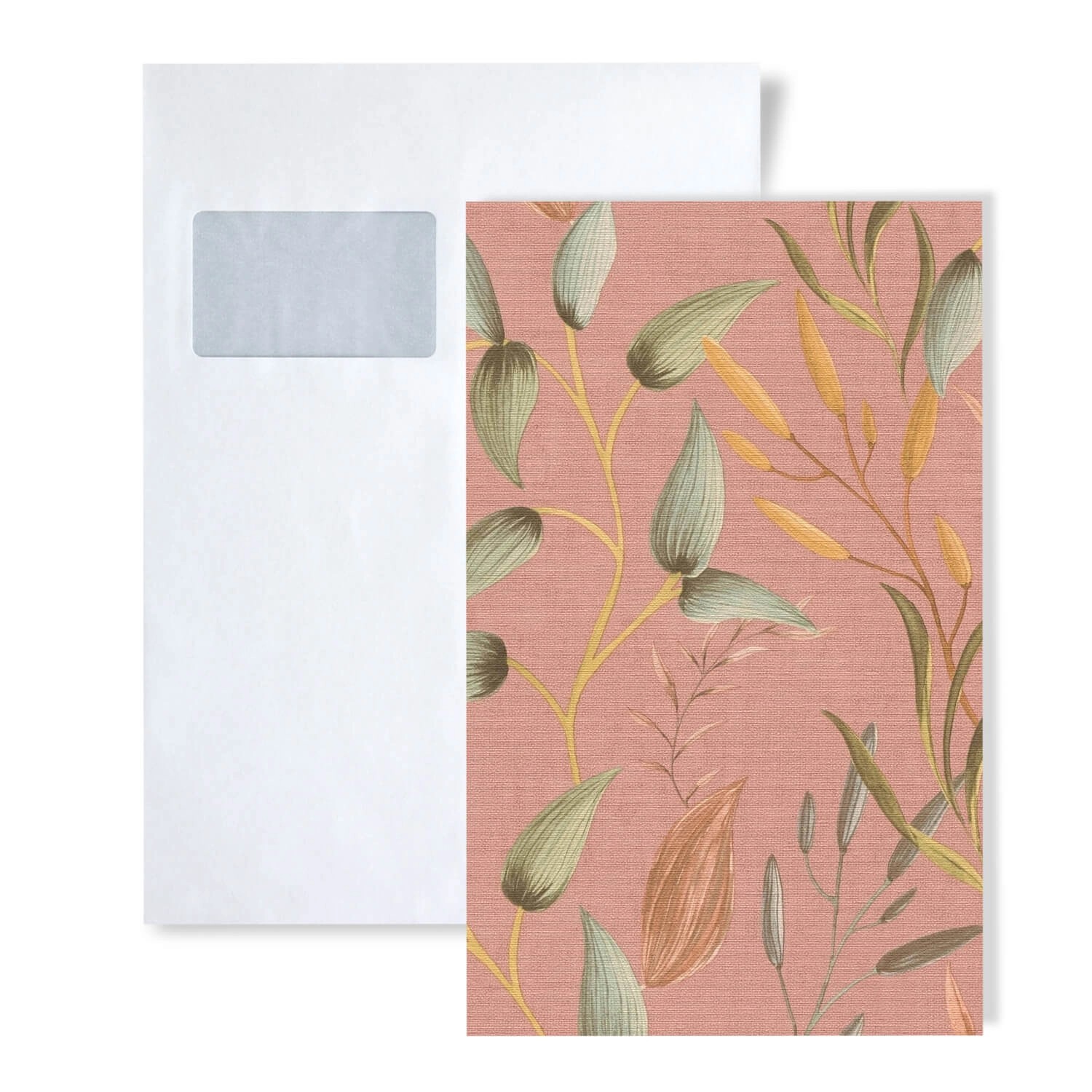PROFHOME 1 MUSTERSTÜCK S-397453-GU DIN A4 MUSTER der Floralen Tapete günstig online kaufen