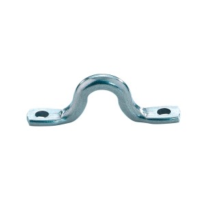 Seilflechter Fenderöse flach, Edelstahl, Ø 3mm. Flache Öse für Fenderbefestigung.