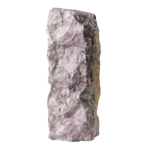 Scherf Marmor-Monolith Flieder, Höhe 60-90 cm, Zierkies für den Garten.