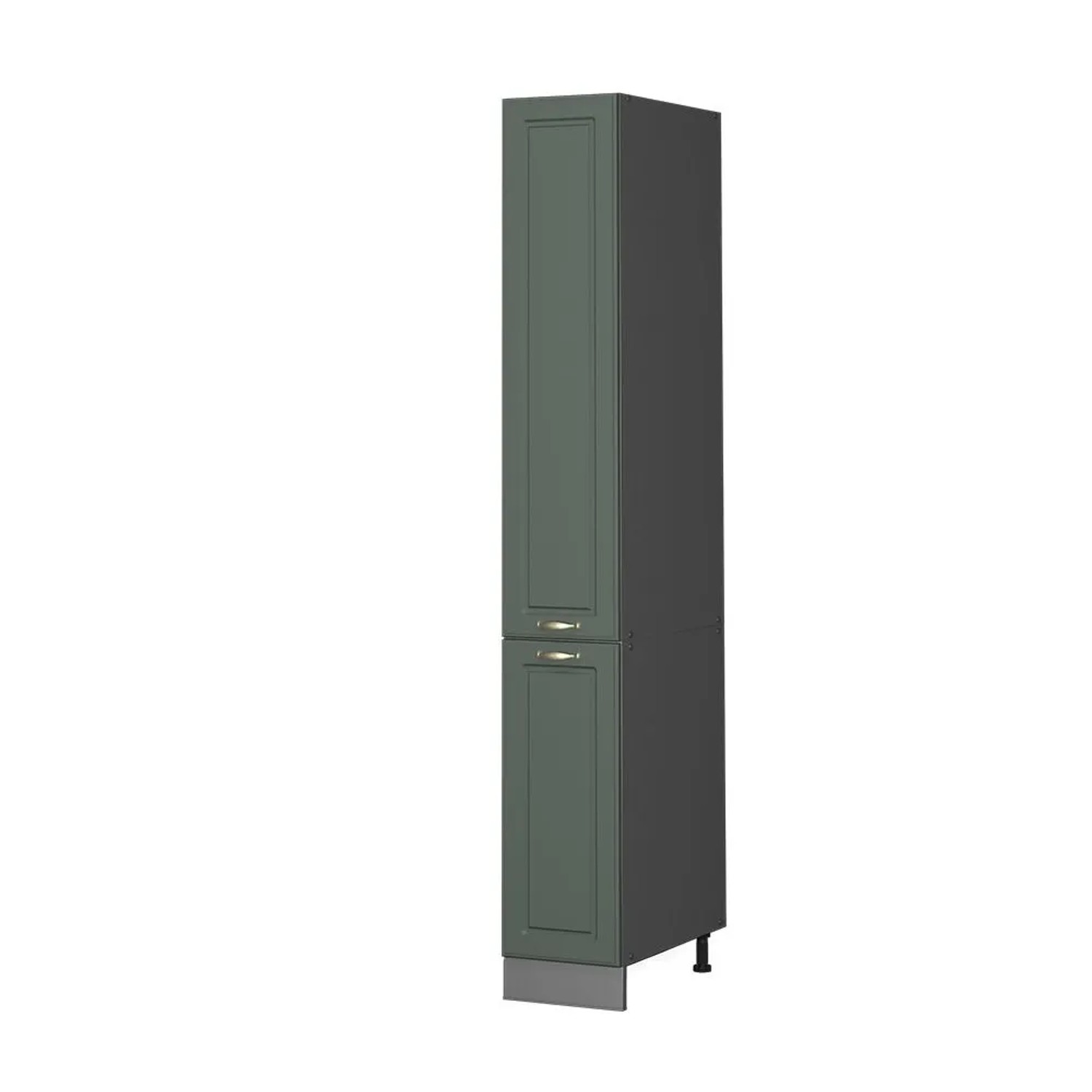 Vicco Apothekerschrank Fame-Line Medizinschrank für die Küche Grün-Gold Landhaus Anthrazit 30 cm