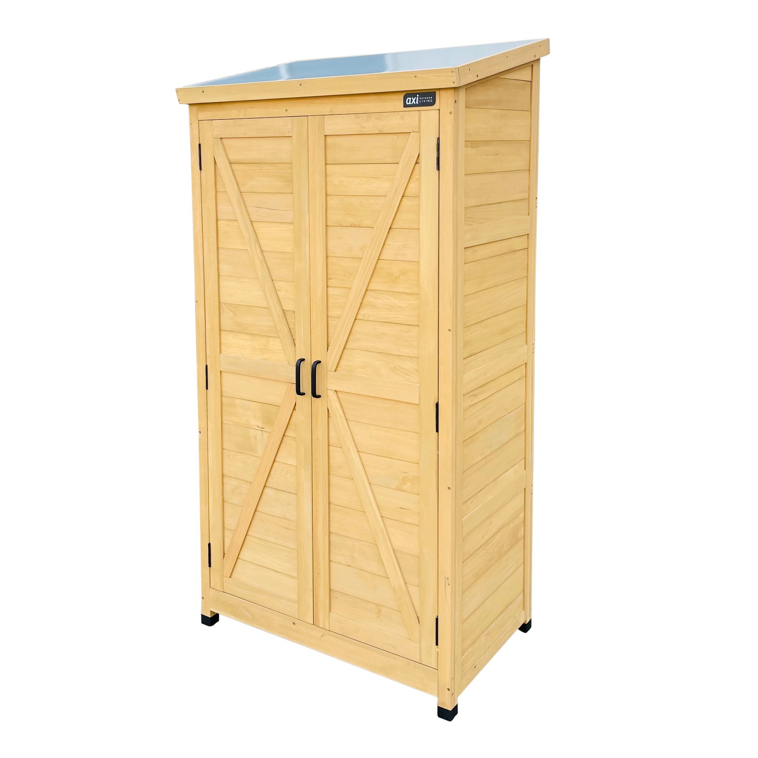 Axi Gartenschrank Hugo Holz Braun FSC® kaufen bei OBI