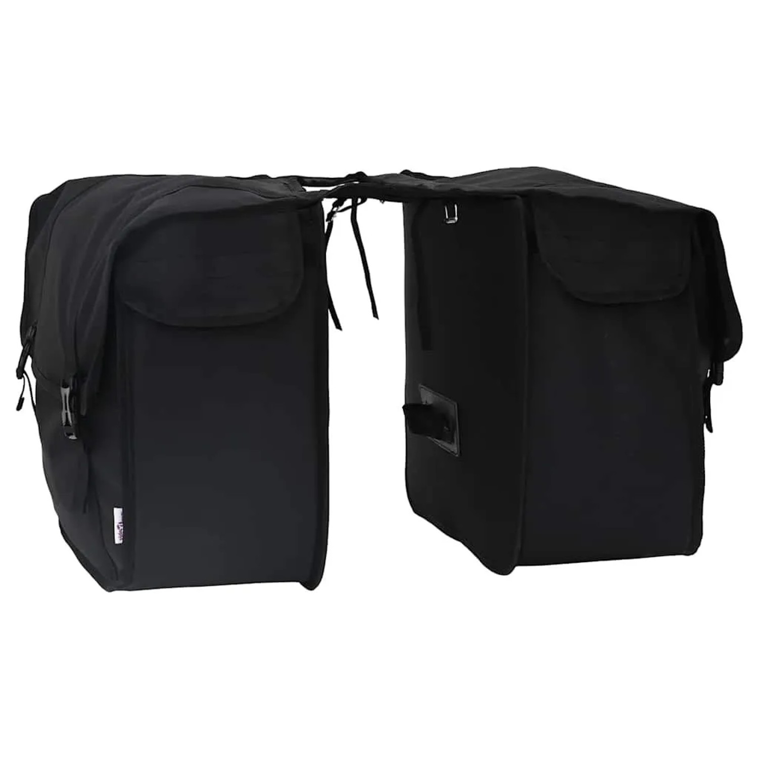 vidaXL Fahrradtasche Schwarz 40 x 18,5 x 35 cm Polyester 42008100_5