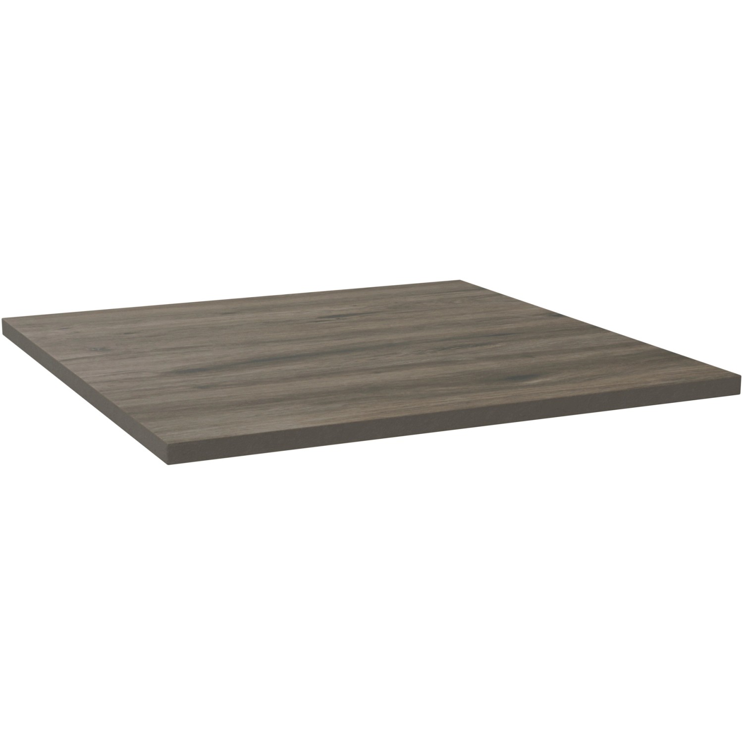 Terrassenplatte Feinsteinzeug Oak-Holzoptik, 60x60 cm, 2 Stück für den Außenbereich.