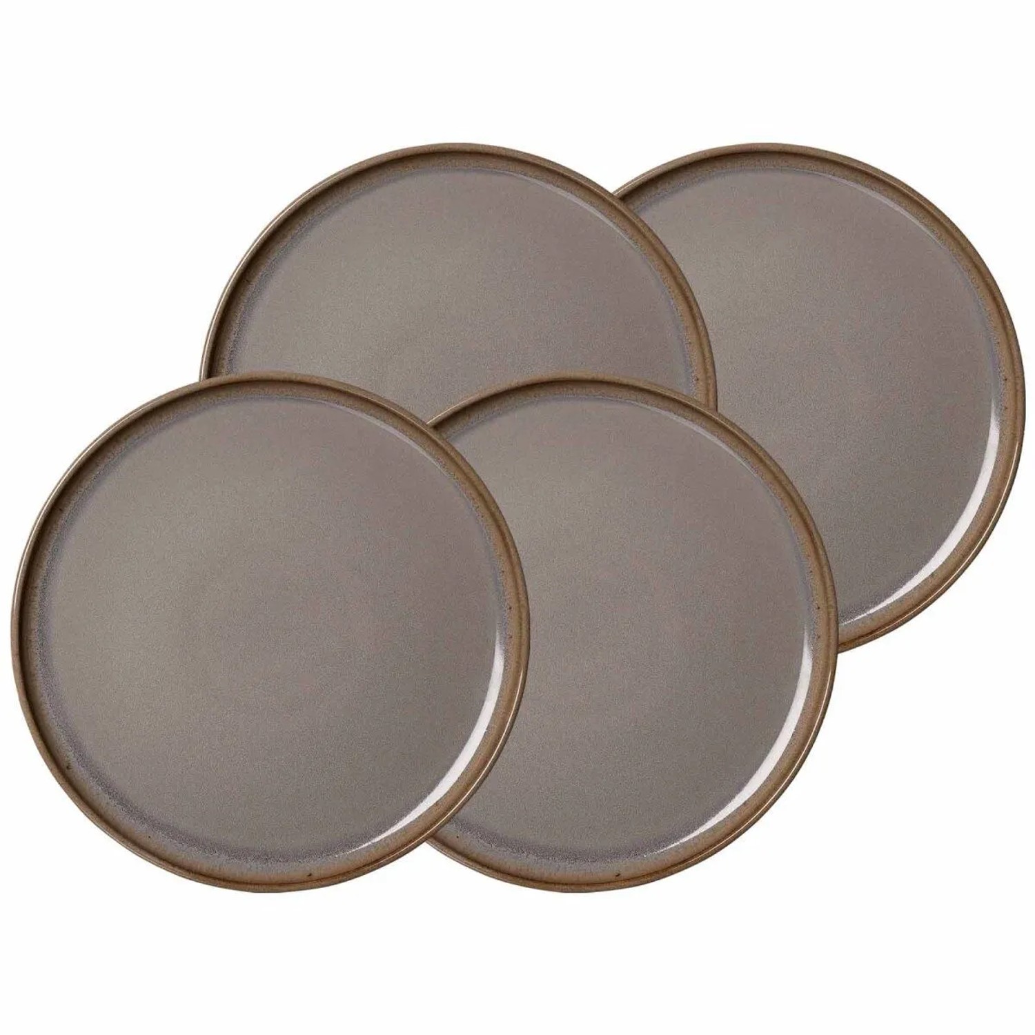 Ritzenhoff & Breker Malaga Speiseteller 27,5 cm 4er Set Grau