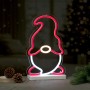 LED-Neonlicht Wichtel, 21x33cm, Multicolor, 180 LEDs, Weihnachtsdeko für Innen.