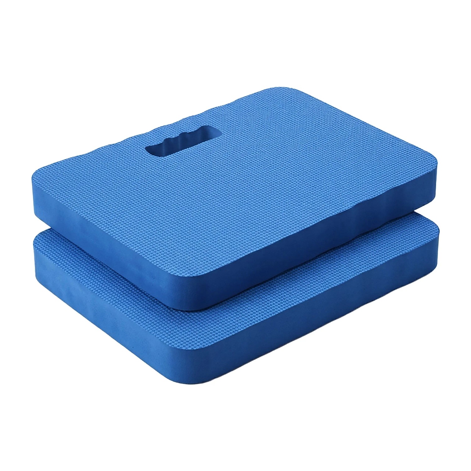 Relaxdays Kniekissen EVA Blau Polsternd Leicht Outdoor Geeignet 2er Set