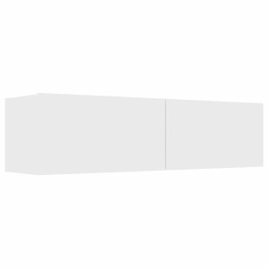 vidaXL TV-Schrank Weiß 120x30x30 cm Holzwerkstoff 801490