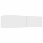 vidaXL TV-Schrank Weiß 120x30x30 cm Holzwerkstoff 801490