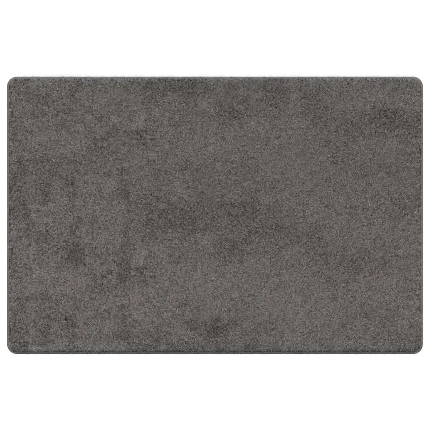 vidaXL Teppichläufer Grau 100 x 150 cm 100% Polypropylen Tuft 42011395 günstig online kaufen