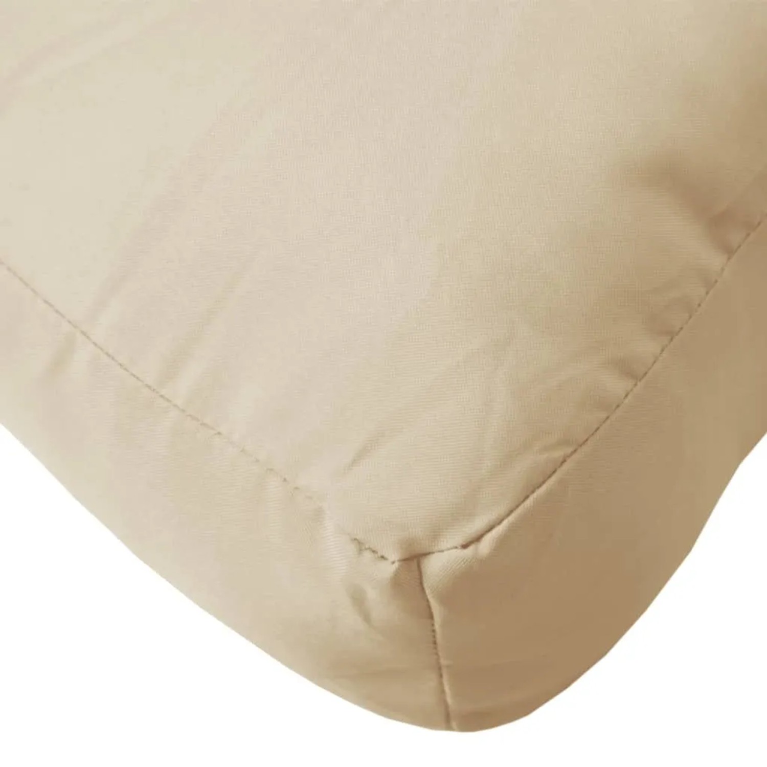 vidaXL Palettenkissen 2-Tlg Beige Stoff 360714_7