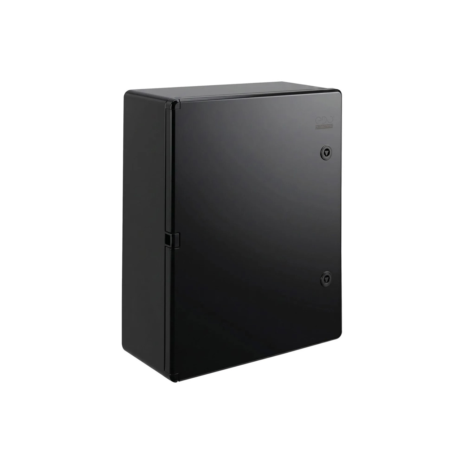 EDO Verteilergehäuse Aufputz 400 x 500 x 180 mm Schwarz IP65 ABS Schaltkasten Schaltschrank für Innen und Außen
