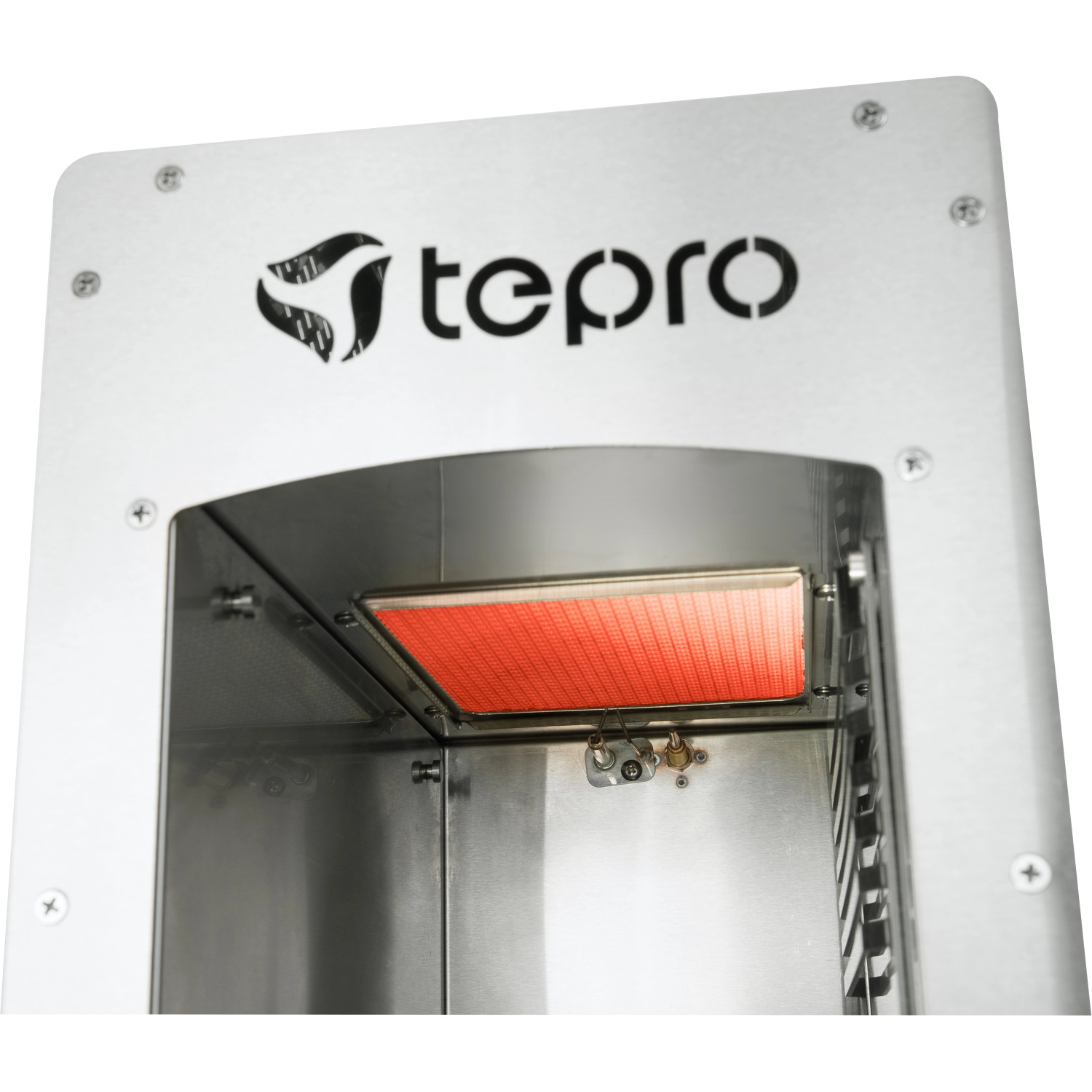 Detailaufnahme: tepro Toronto Gas-Steakgrill mit 800 Grad Oberhitze.