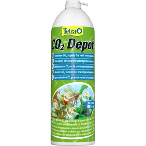 Tetra CO2-Depot 650ml: Ersatzflasche für CO2-Anlage zur Pflanzenpflege im Aquarium.
