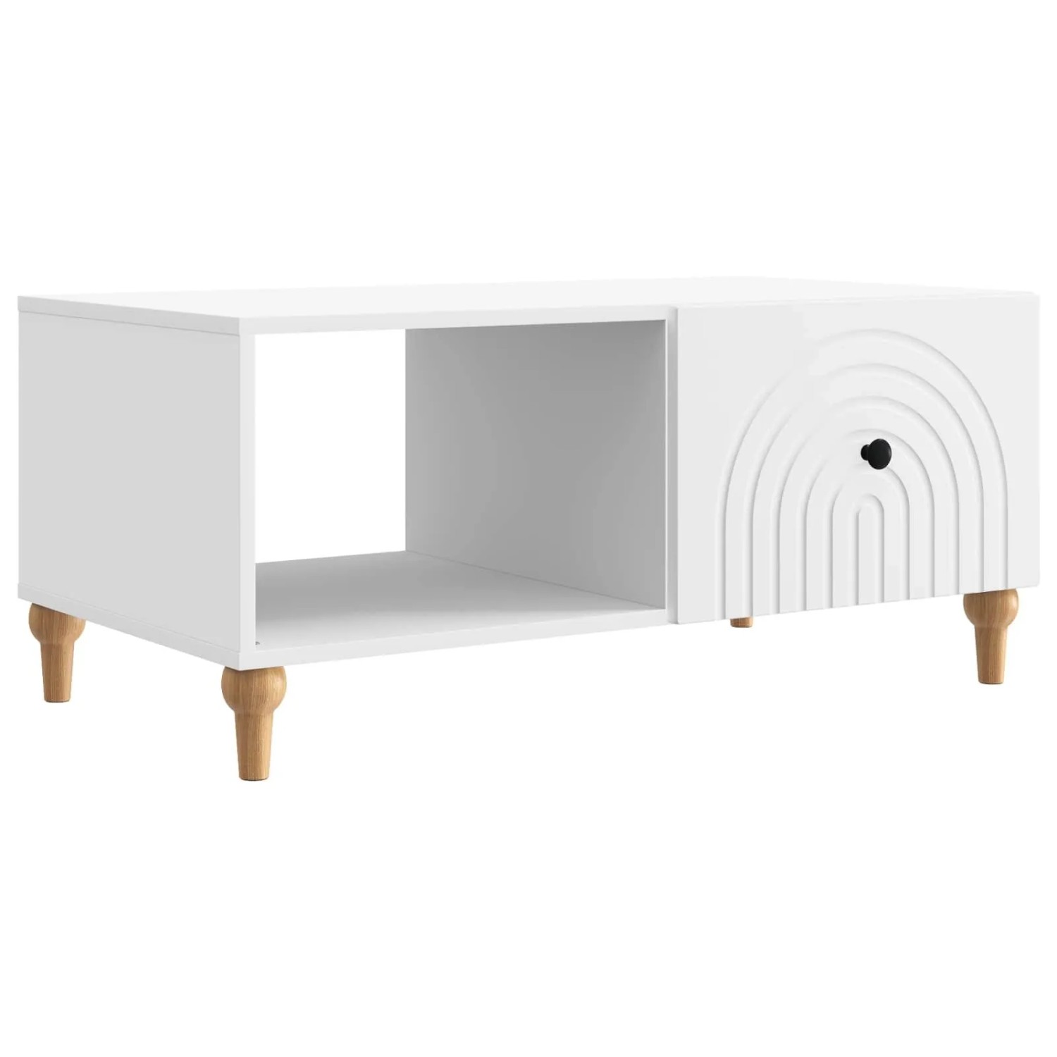 vidaXL Couchtisch Weiß 90 x 50 x 40 cm Holzwerkstoff 894265