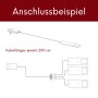 Anschlussbeispiel für kalb LED Unterbauleuchten Silber 5W mit Touchdimmfunktion.