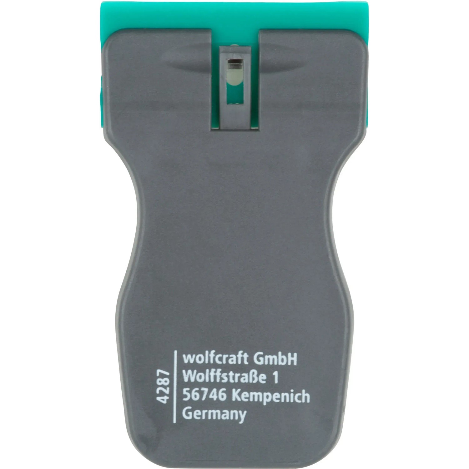 Wolfcraft Schaber mit Kunststoffklingen, grau/türkis, für empfindliche Oberflächen.