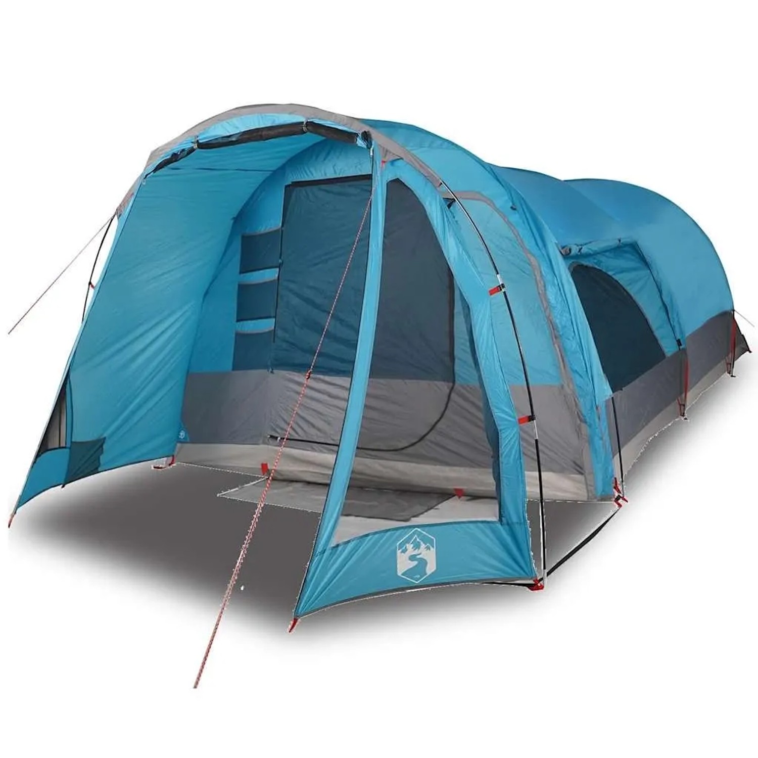 Furnicato Familienzelt Tunnelzelt Blau 625 X 310 X 200 205 Cm