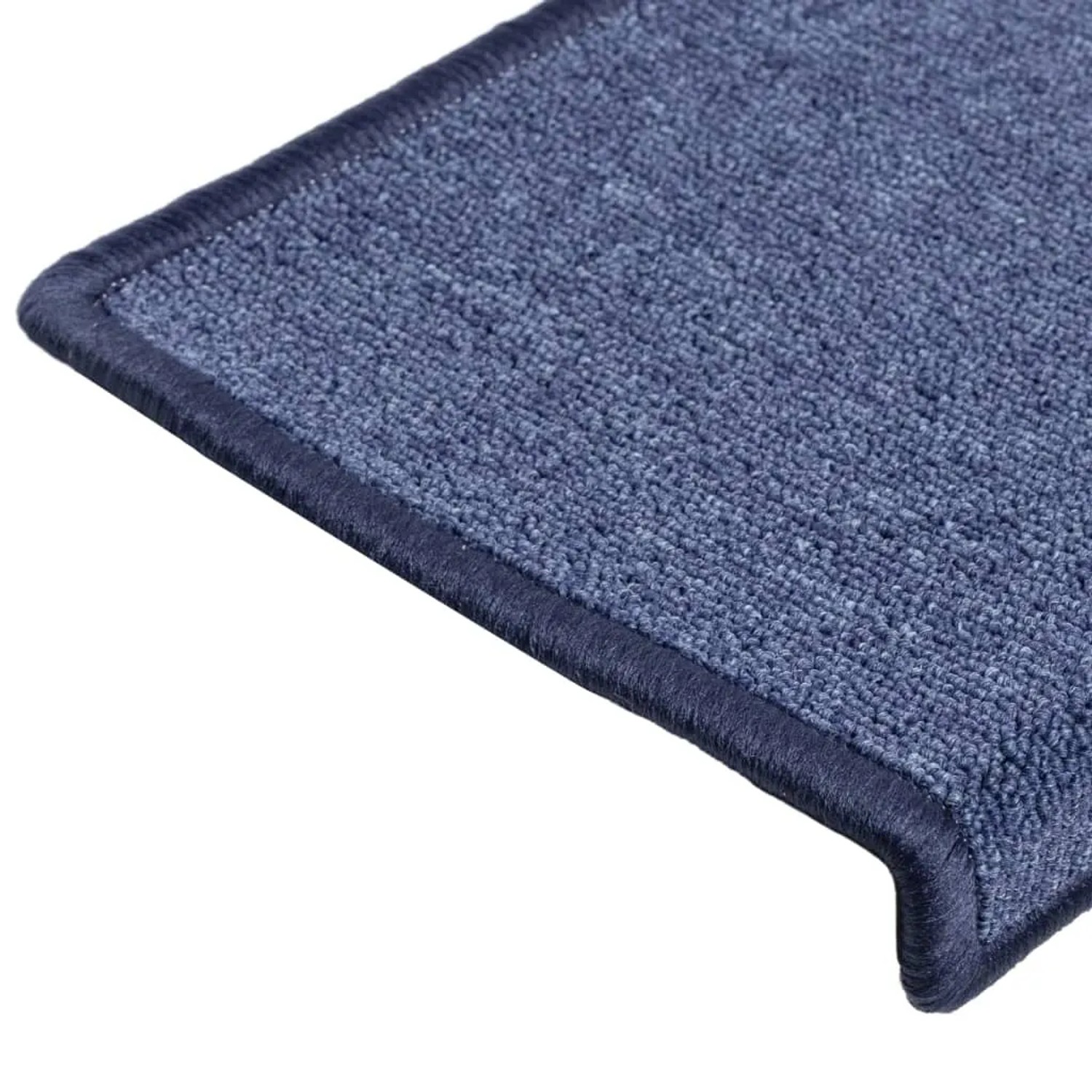 vidaXL Stufenmatten 15 Stk 65x21x4 cm Blau Rechteckiger Rand 134574_7