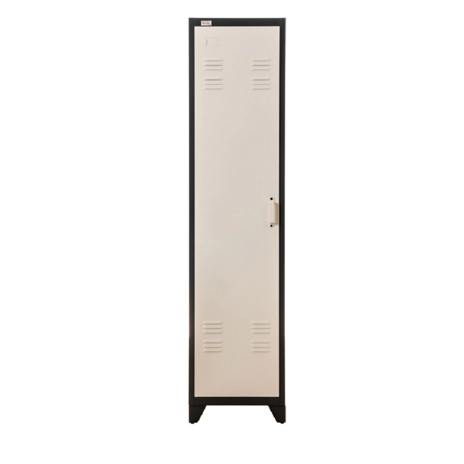 Jet-Line Spind/Stahlschrank Petrow im Industrie Design Anthrazit-Weiß 43 x günstig online kaufen