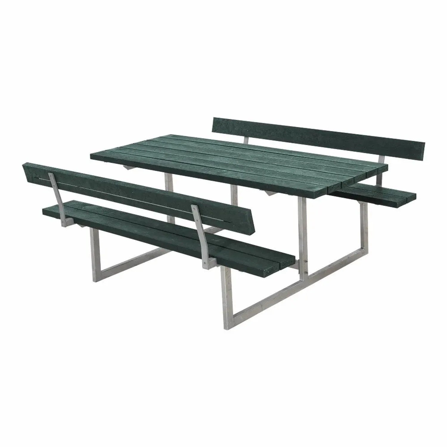 PLUS Gartenmöbel-Set Basic 177 cm mit 2 Rückenlehnen Retex Grün