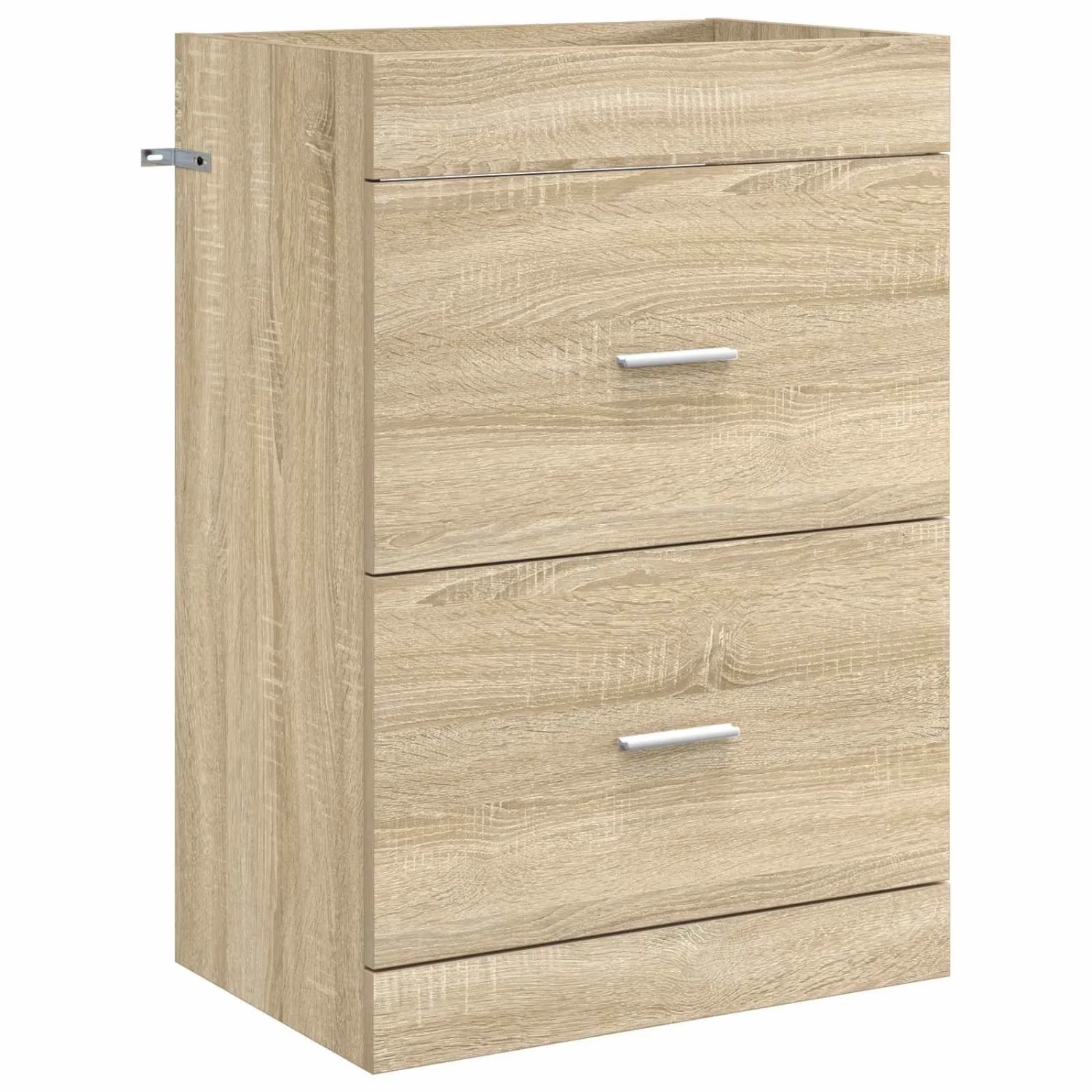 vidaXL Badunterschrank Sonoma-Eiche 56 x 37,5 x 81 cm Holzwerkstoff 890706