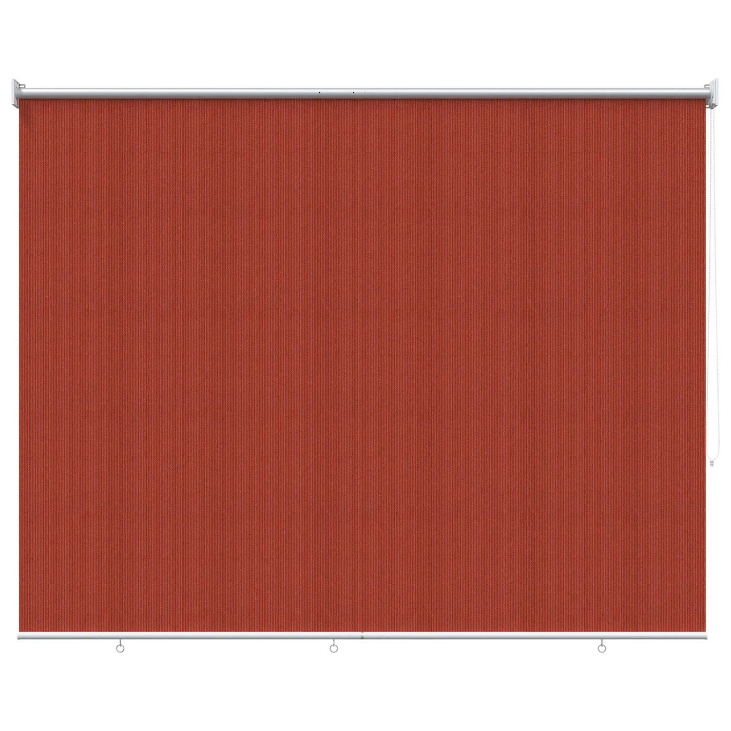 vidaXL Außenrollo 90% UV-Block Terrakotta 140 x 230 cm HDPE 42036003