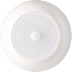 Weiße Mr. Beams LED Deckenleuchte MB990 mit Bewegungsmelder.