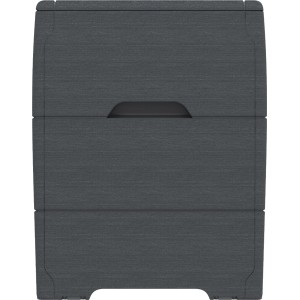 Duramax Durabox 270 l Universalbox in Anthrazit, Kunststoff, mit Griff.