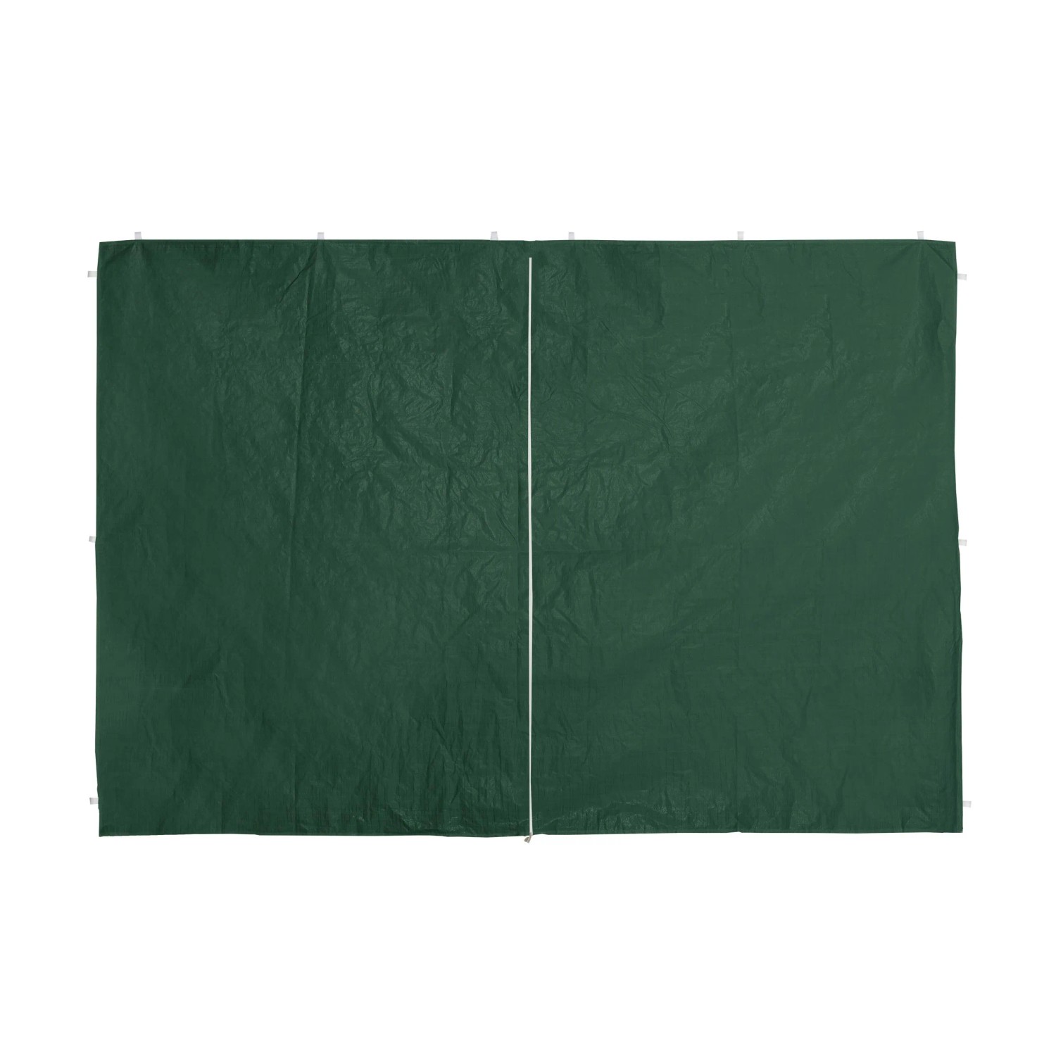 Relaxdays Pavillonseitenwand 4er Set PE PVC Grün Wasserabweisend 2 m x 3 m