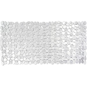 Transparente Wenko Wanneneinlage Paradise mit Saugnäpfen, 71x36 cm.