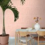 ESTAhome Tapete Rosa mit modernem 3D-Muster. Dekorative Vliestapete für stilvolle Wandgestaltung.