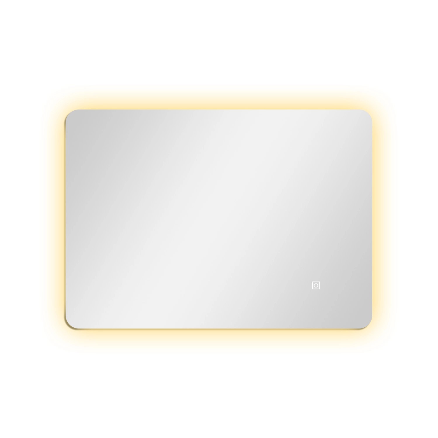 Aica Sanitär Badspiegel 70x50 cm Spiegel mit LED Beleuchtung Touch Wandscha günstig online kaufen