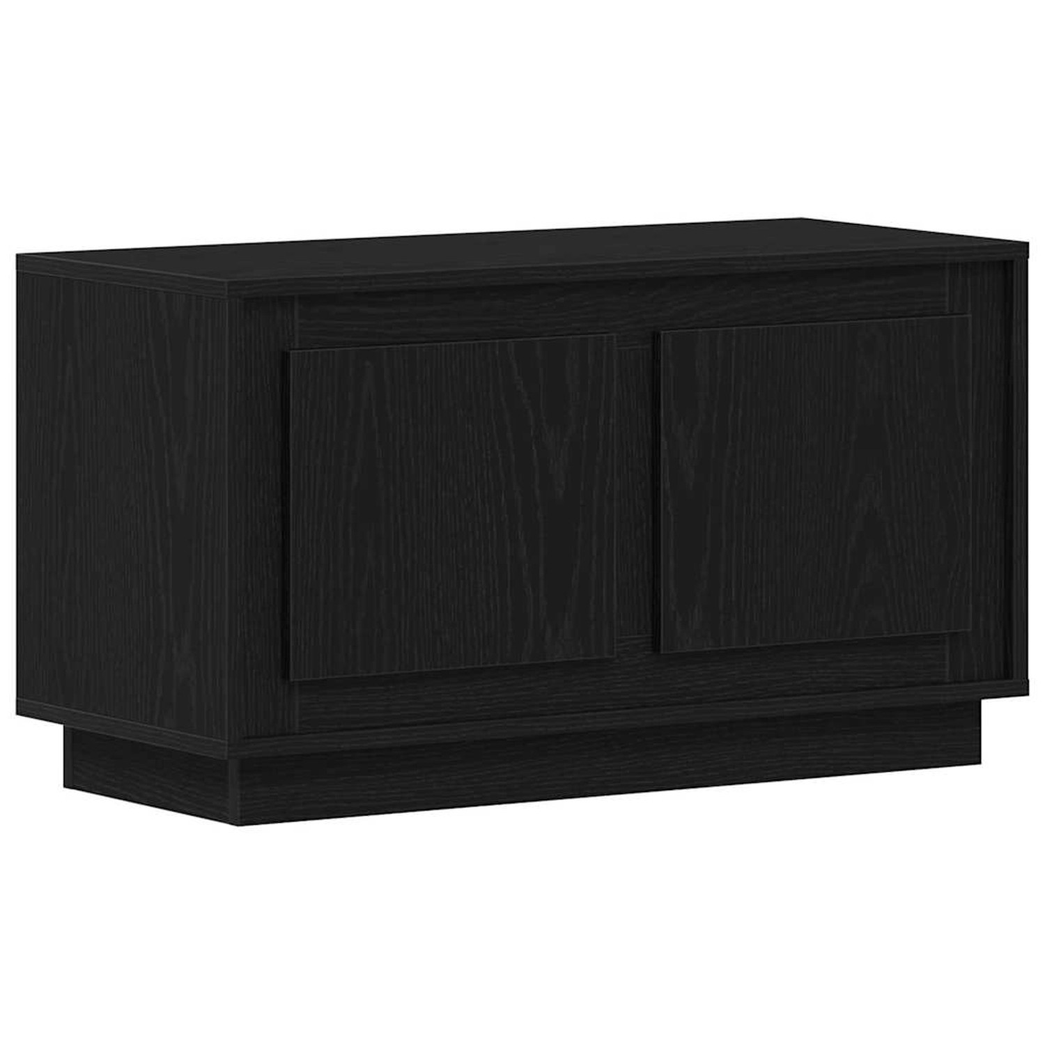 vidaXL TV-Schrank Schwarze Eiche 80 x 35 x 45 cm Holzwerkstoff 862130 günstig online kaufen