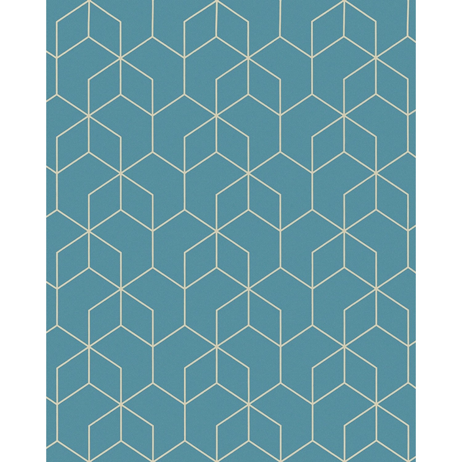 Marburg Vliestapete Grafisch Geometriemotiv Blau 10,05 m x 0,53 m FSC®