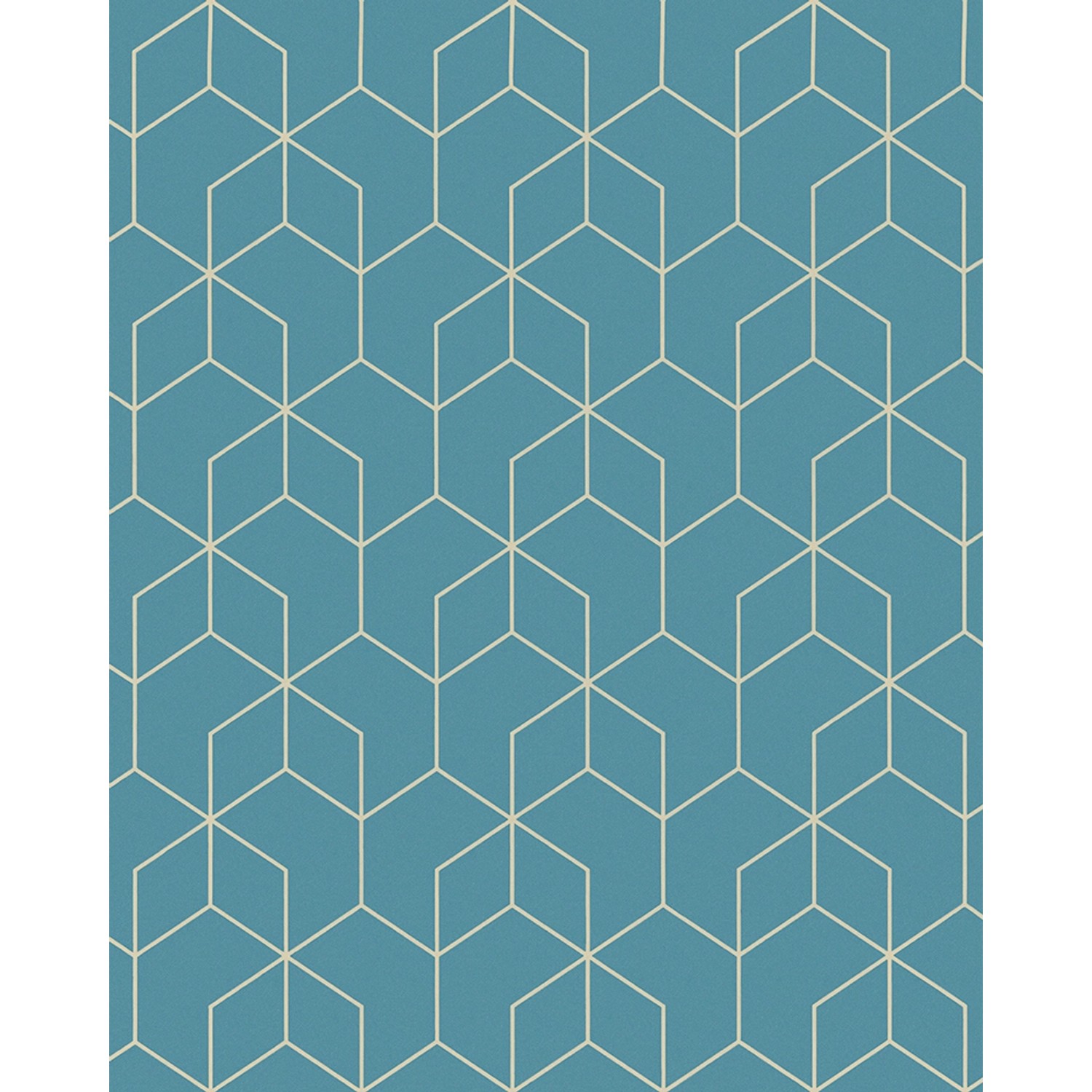 Marburg Vliestapete Grafisch Geometriemotiv Blau 10,05 m x 0,53 m FSC® günstig online kaufen