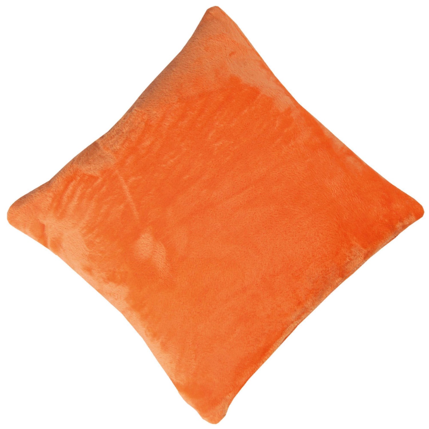 Orangefarbene Bestlivings Kissenhülle, 45x45 cm, 2er-Pack. Kuscheliger Kissenbezug mit Reißverschluss.